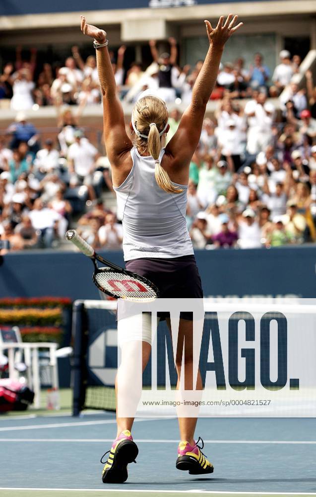 New York - Bild zeigt den Jubel von Melanie Oudin (USA). o0 NY N Y Jubel Freude Freisteller o00 Flushing Meadow