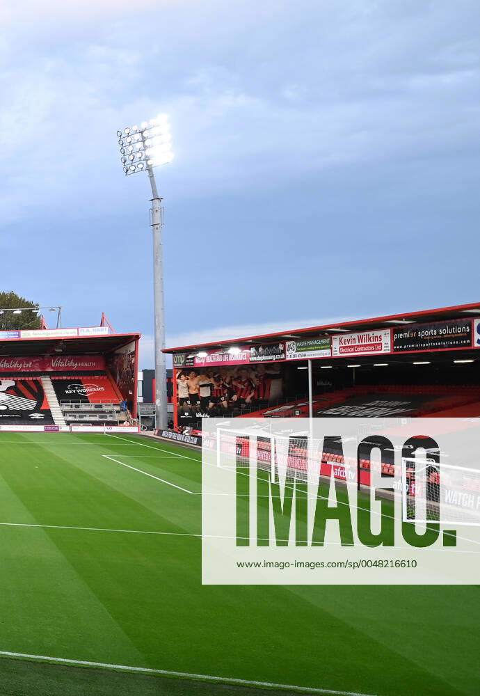 15th September 2020; Vitality Stadium, Bournemouth, Dorset, England; English Football League Cup, Carabao Cup Football, Bournemouth Athletic versus Crystal Palace; general view of an empty Vitality Stadium due to covid-19 pandemic ActionPlus12234225 SimonxWest Content restricted for UK based newspaper