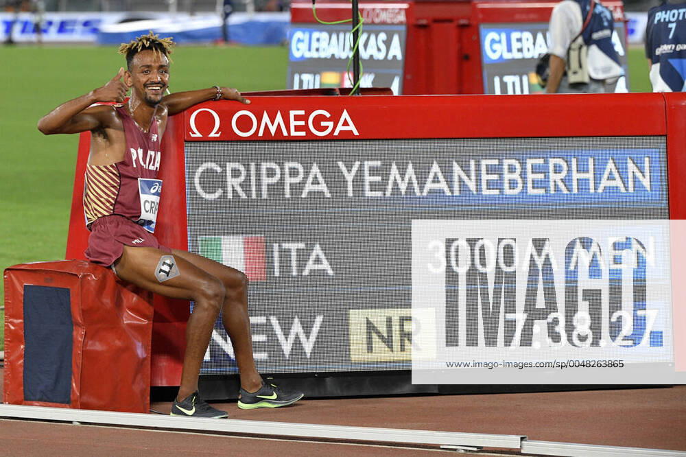 KW38 Photo Fabrizio Corradetti - LaPresse September 17st 2020 Rome ( Italy ) Athletics Golden Gala Pietro Mennea 2020 - Olimpico stadium of Roma. In the pic:Yemaneberhan Crippa