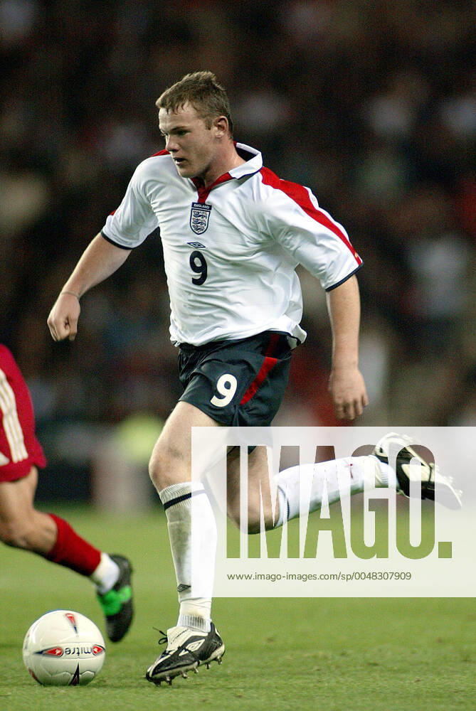 Wayne Rooney England & Everton Fc England V Turkey The Stadium Of Light, Sunderland 02 April 2003