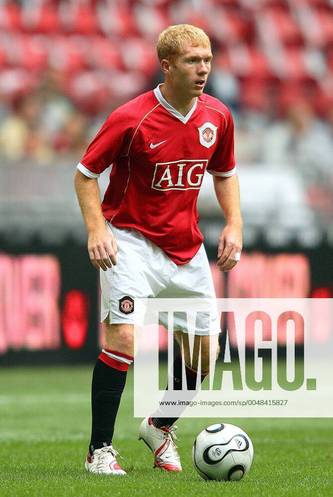 Paul Scholes Manchester United, ManU Fc Manchester Utd V Porto Amsterdam Arena, Amsterdam, Holland 04 August 2006