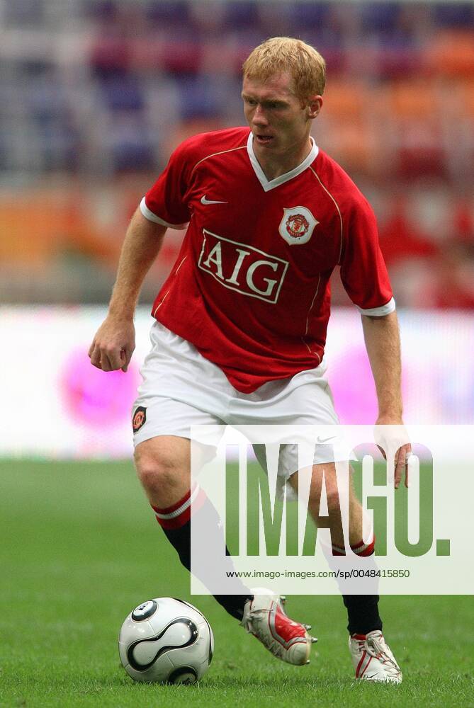 Paul Scholes Manchester United, ManU Fc Manchester Utd V Porto Amsterdam Arena, Amsterdam, Holland 04 August 2006