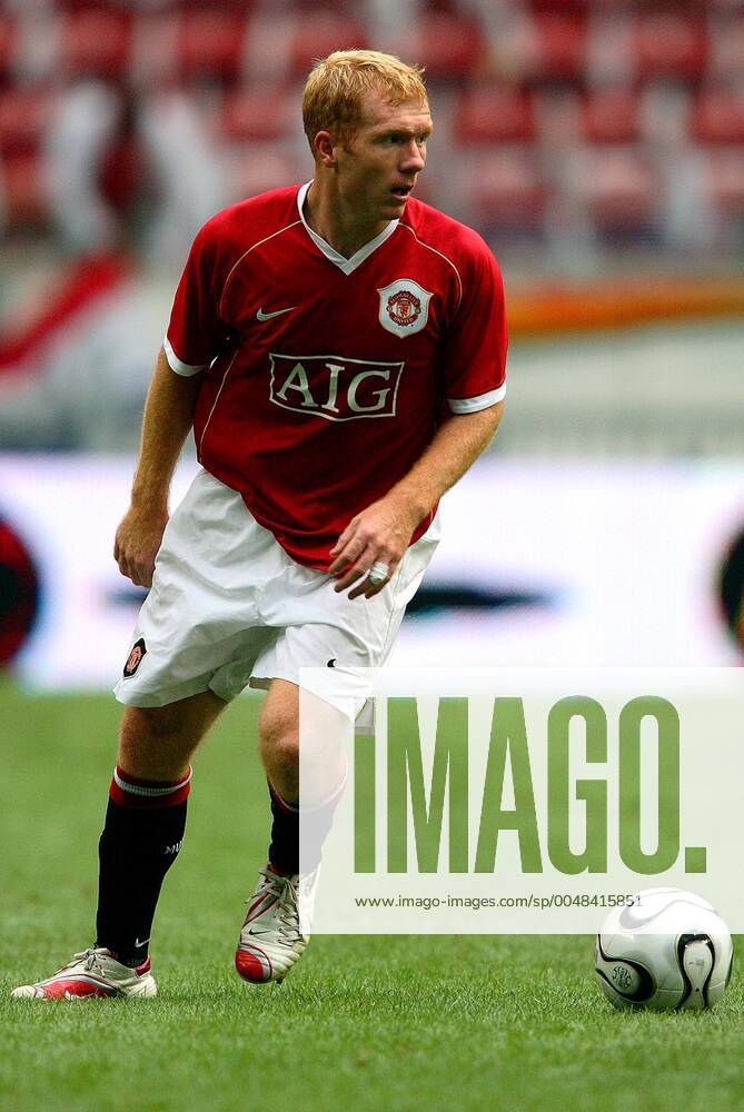 Paul Scholes Manchester United, ManU Fc Manchester Utd V Porto Amsterdam Arena, Amsterdam, Holland 04 August 2006