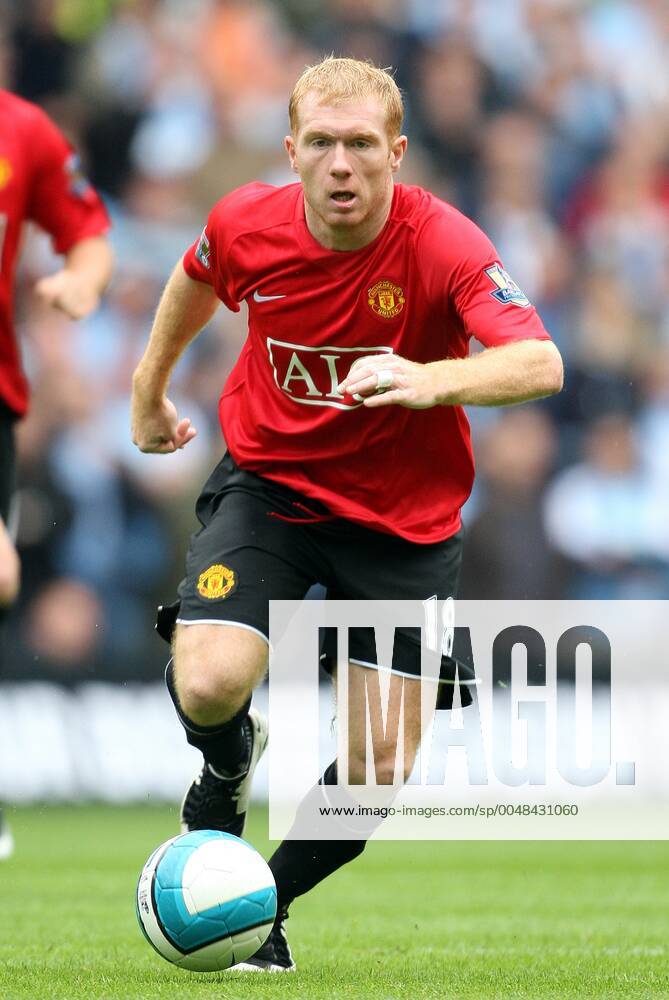 Paul Scholes Manchester United, ManU Fc Manchester City V Manchester United City Of Manchester Stadium, Manchester, England 19 August 2007