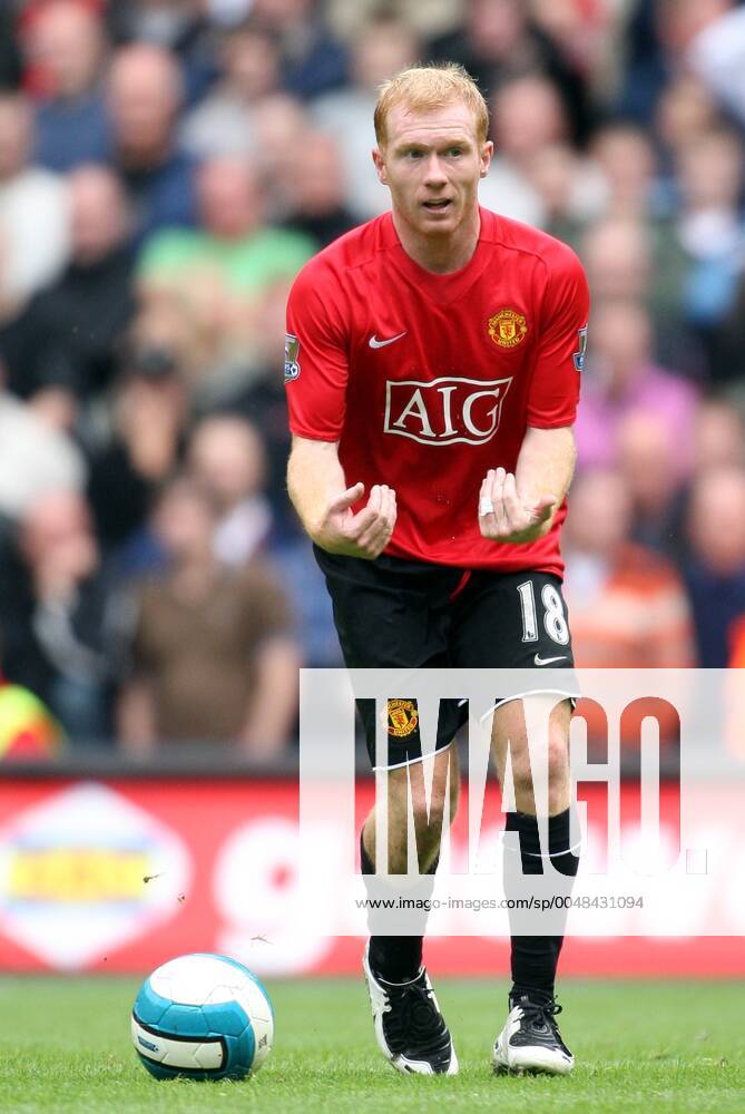 Paul Scholes Manchester United, ManU Fc Manchester City V Manchester United City Of Manchester Stadium, Manchester, England 19 August 2007