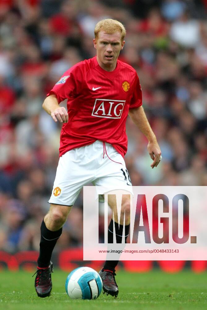 Paul Scholes Manchester United, ManU Fc Manchester Utd V Sunderland Old Trafford, Manchester, England 01 September 2007