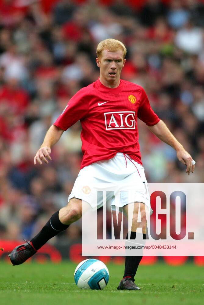 Paul Scholes Manchester United, ManU Fc Manchester Utd V Sunderland Old Trafford, Manchester, England 01 September 2007