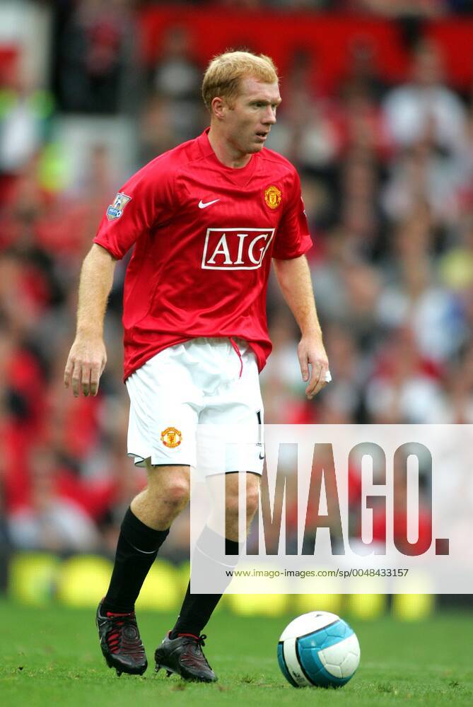Paul Scholes Manchester United, ManU Fc Manchester Utd V Sunderland Old Trafford, Manchester, England 01 September 2007