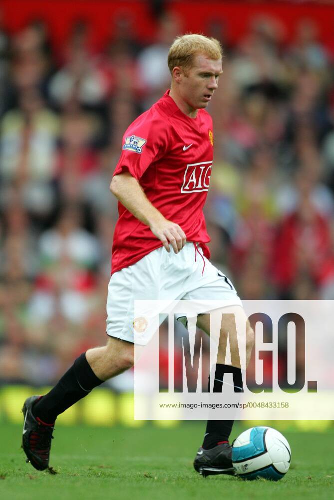 Paul Scholes Manchester United, ManU Fc Manchester Utd V Sunderland Old Trafford, Manchester, England 01 September 2007