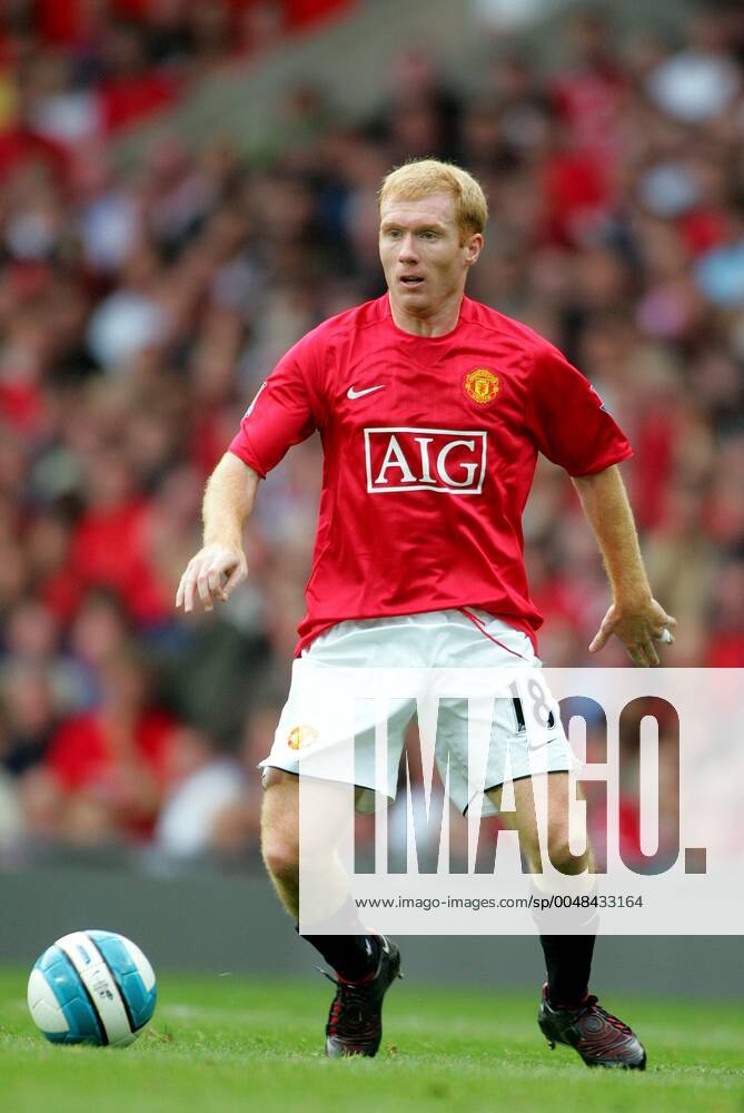 Paul Scholes Manchester United, ManU Fc Manchester Utd V Sunderland Old Trafford, Manchester, England 01 September 2007