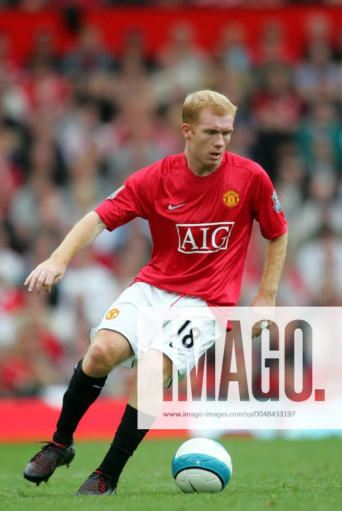 Paul Scholes Manchester United, ManU Fc Manchester Utd V Sunderland Old Trafford, Manchester, England 01 September 2007