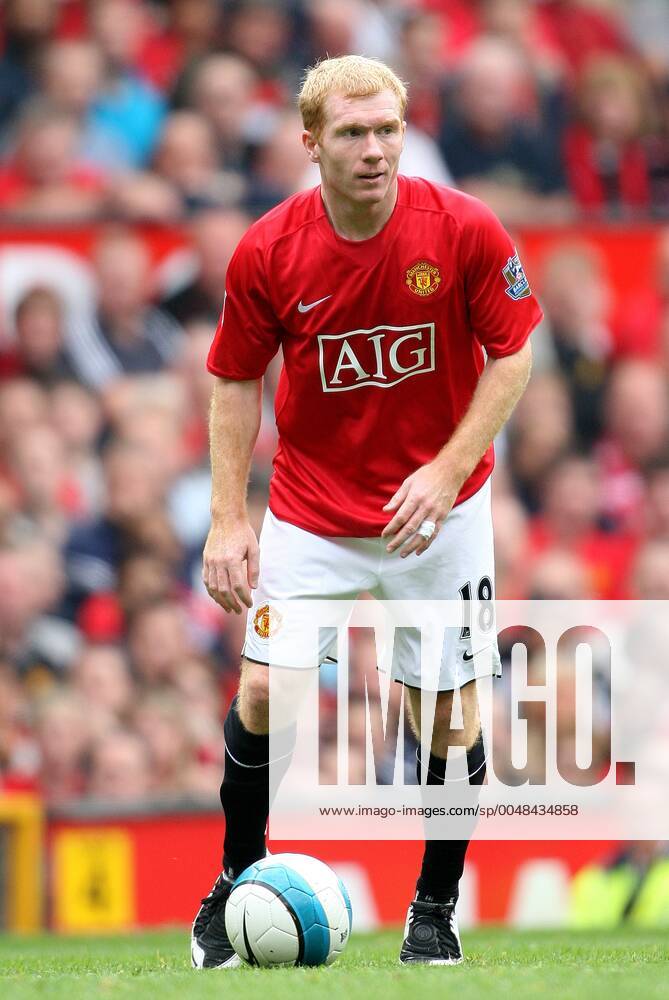 Paul Scholes Manchester United, ManU Fc Manchester Utd V Wigan Old Trafford, Manchester, England 06 October 2007