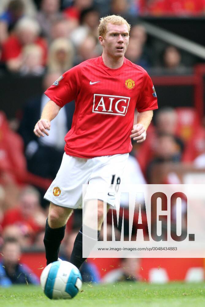 Paul Scholes Manchester United, ManU Fc Manchester Utd V Wigan Old Trafford, Manchester, England 06 October 2007