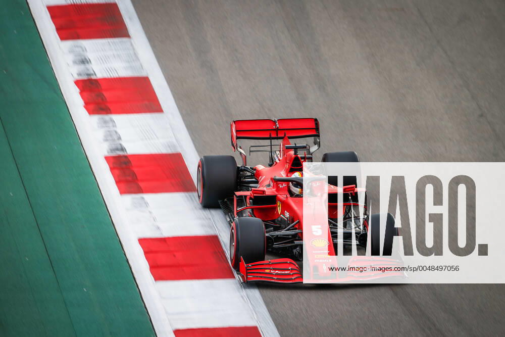 05 VETTEL Sebastian (ger), Scuderia Ferrari SF1000, action during the Formula 1 VTB Russian Grand Prix 2020, from September 25 to 27, 2020 on the Sochi Autodrom, in Sochi, Russia FORMULE 1 : Grand prix de Russie - 26 09 2020 DPPI PANORAMIC 00120022__AV_4933