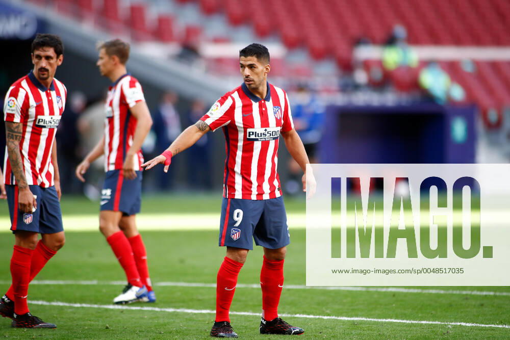 Luis Suarez of Atletico Madrid in action during the spanish league, La Liga Santander, football match played between Atletico de Madrid and Granada CF at Wanda Metropolitano stadium on september 27, 2020 in Vitoria, Spain. Madrid SPAIN - ZUMAa181 20200927_zaa_a181_243