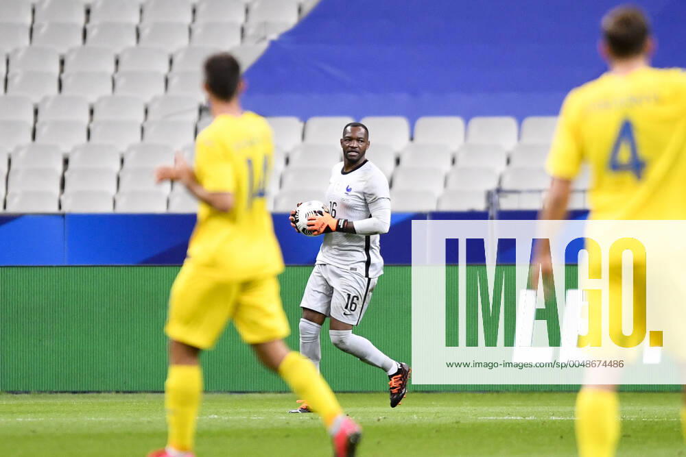 16 STEVE MANDANDA (FRA) FOOTBALL : France vs Ukraine - Match Amical - 07 10 2020 FEP Panoramic