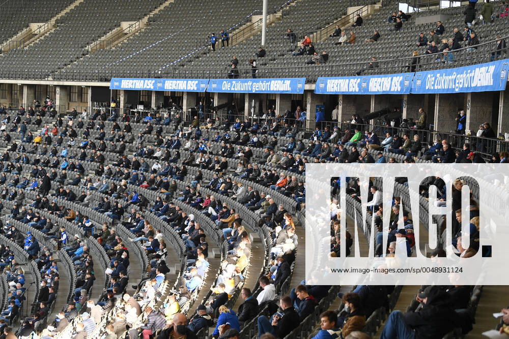 Football, Men, 1 Bundesliga, Season 2020 21, Annual General Meeting in the eastern curve of the Olympic Stadium, overview, 25 10 2020,