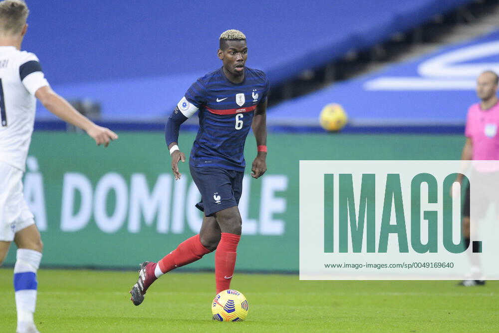 Paul Pogba (France) FOOTBALL : France vs Finlande - Match Amical - stade de France - 11 11 2020 JBAutissier Panoramic
