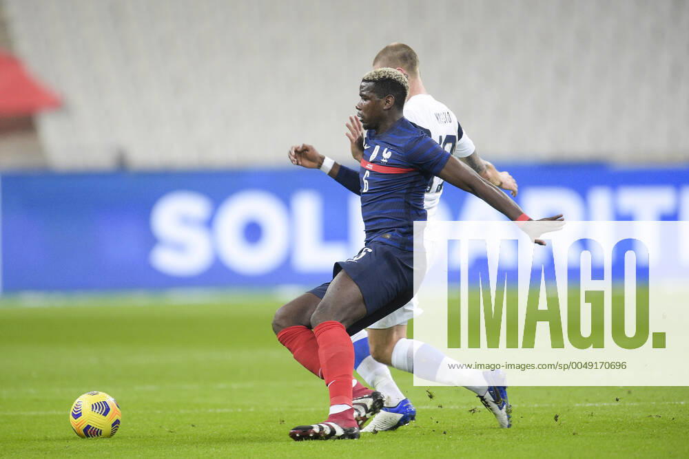 Paul Pogba (France) FOOTBALL : France vs Finlande - Match Amical - stade de France - 11 11 2020 JBAutissier Panoramic
