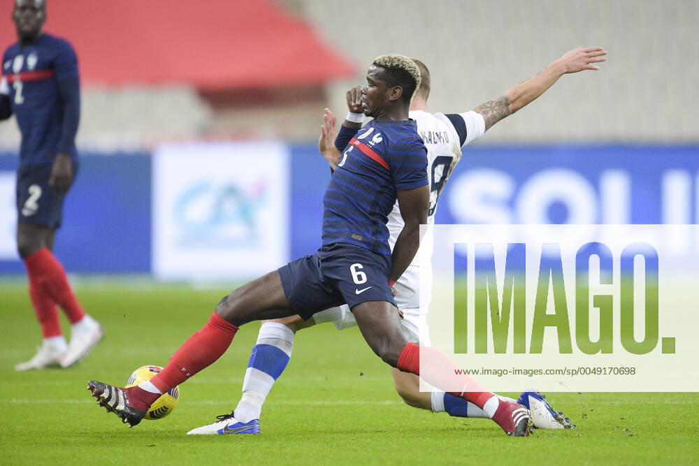 Paul Pogba (France) FOOTBALL : France vs Finlande - Match Amical - stade de France - 11 11 2020 JBAutissier Panoramic
