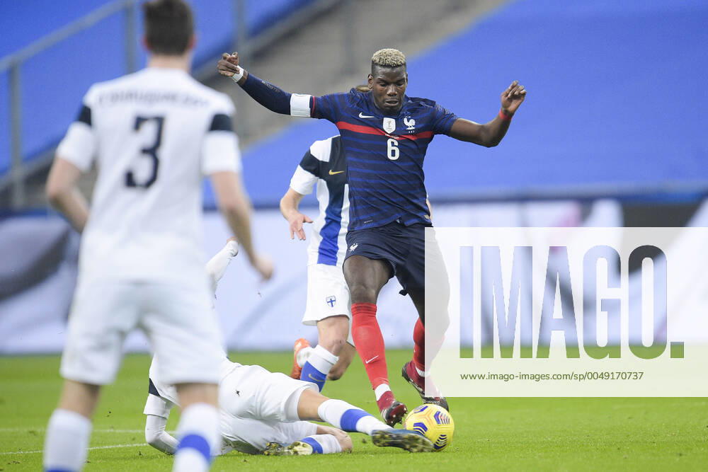 Paul Pogba (France) FOOTBALL : France vs Finlande - Match Amical - stade de France - 11 11 2020 JBAutissier Panoramic