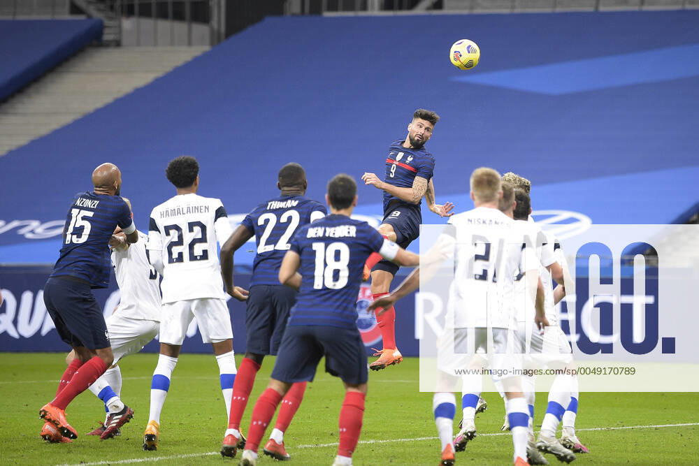 GIROUD OLIVIER (France) FOOTBALL : France vs Finlande - Match Amical - stade de France - 11 11 2020 JBAutissier Panoramic