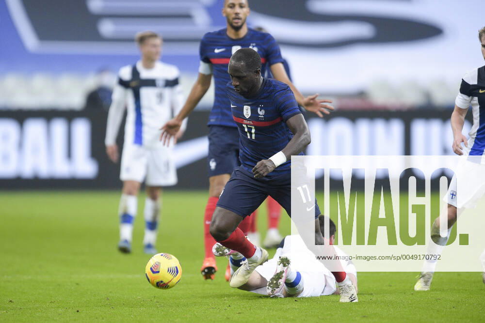 Moussa Sissoko (France) FOOTBALL : France vs Finlande - Match Amical - stade de France - 11 11 2020 JBAutissier Panoramic