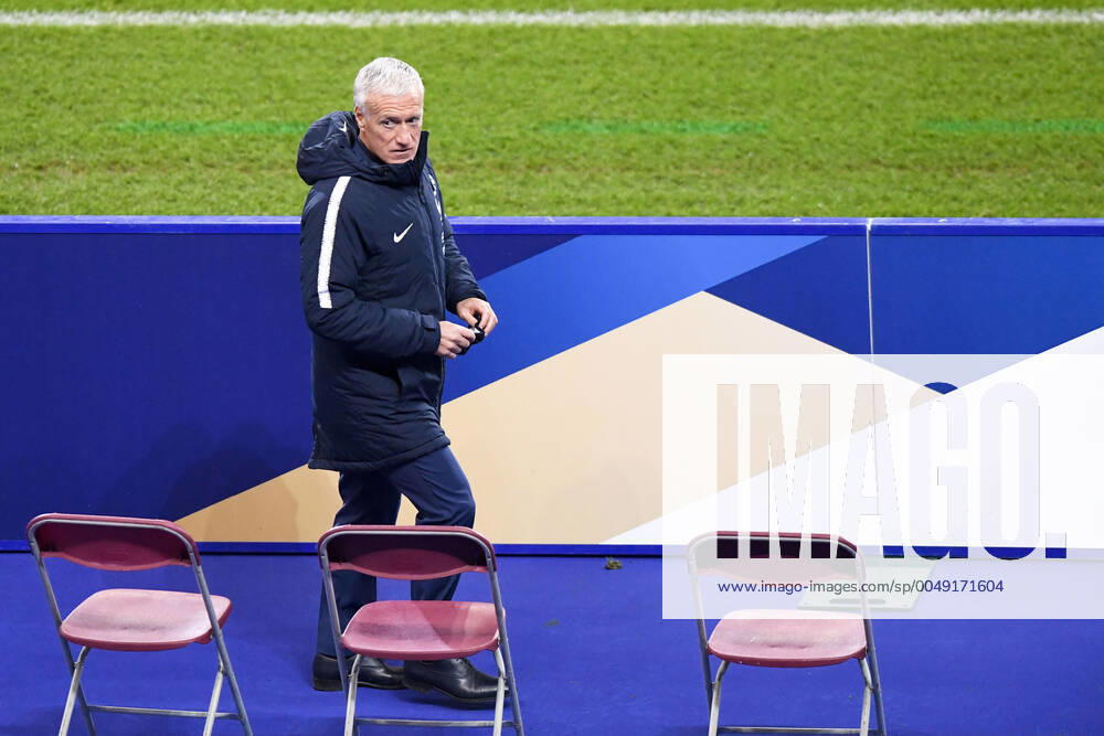 DIDIER DESCHAMPS (SELECTIONNEUR FRANCE) FOOTBALL : France vs Finlande - Match Amical - 11 11 2020 FEP Panoramic