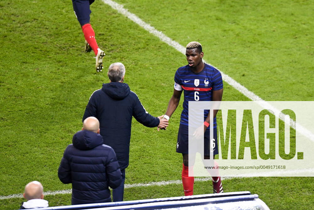 REMPLACEMENT - FAIR PLAY - 06 PAUL POGBA (FRA) - DECEPTION FOOTBALL : France vs Finlande - Match Amical - 11 11 2020 FEP Panoramic