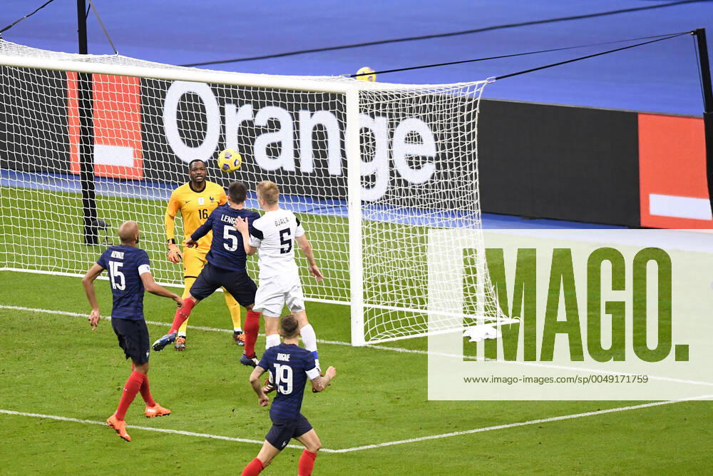 16 STEVE MANDANDA (FRA) FOOTBALL : France vs Finlande - Match Amical - 11 11 2020 FEP Panoramic