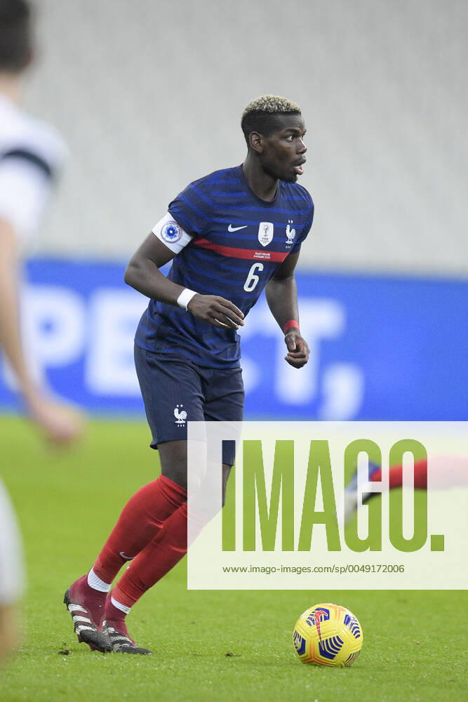Paul Pogba (France) FOOTBALL : France vs Finlande - Match Amical - stade de France - 11 11 2020 JBAutissier Panoramic