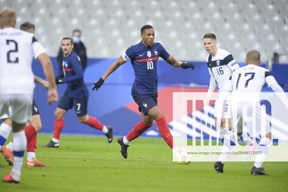 Anthony Martial (France) FOOTBALL : France vs Finlande - Match Amical - stade de France - 11 11 2020 JBAutissier Panoramic