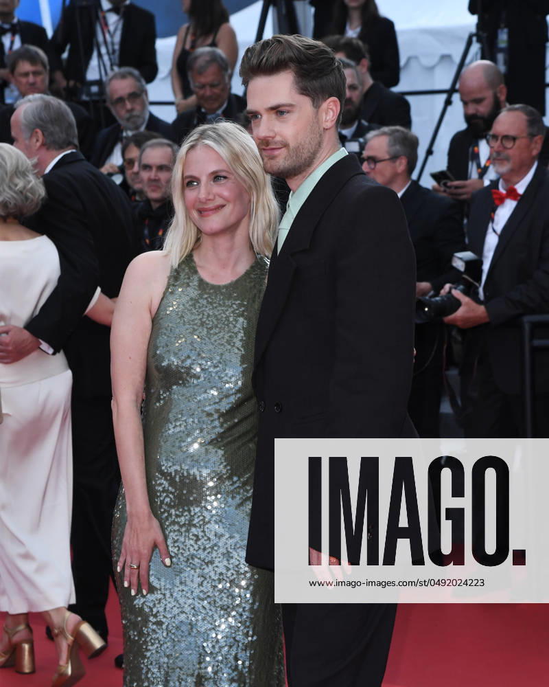Cannes, France: Cannes, 77th Cannes Film Festival 2024, Red carpet film The Most Precious of Cargoes In the photo: Mo lanie Laurent, Lukas Dhont Cannes France - ZUMAp169 20240524_zea_p169_1596
