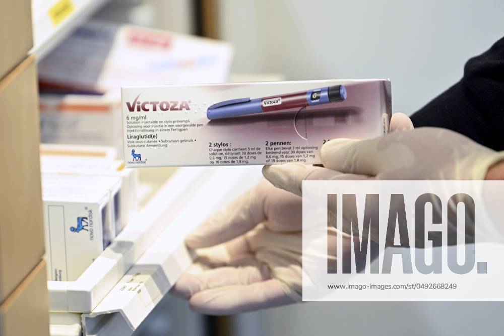Illus : the new generation of anti-obesity medicines BRUSSELS, BELGIUM - MAY 30: The new generation of anti-obesity medicines in pharmacies : Ozempic , Victoza on May 30, 2024 in Brussels, Belgium, 30 05 2024 Brussels Belgium