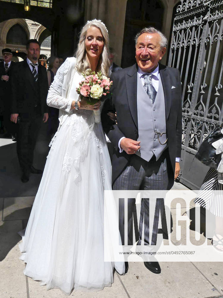 Richard Lugner,Simone Reiländer, Bee, Wedding Vienna, 2024, Manfred Siebinger