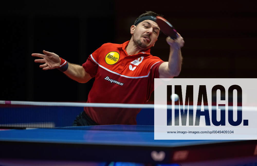 Timo Boll Düsseldorf Borussia Düsseldorf 1 FC Saarbrücken TT 29 11 2020, Table Tennis 1 Bundesliga, Men, Season 2020 21 Photo Moritz Müller Only for Editorial use