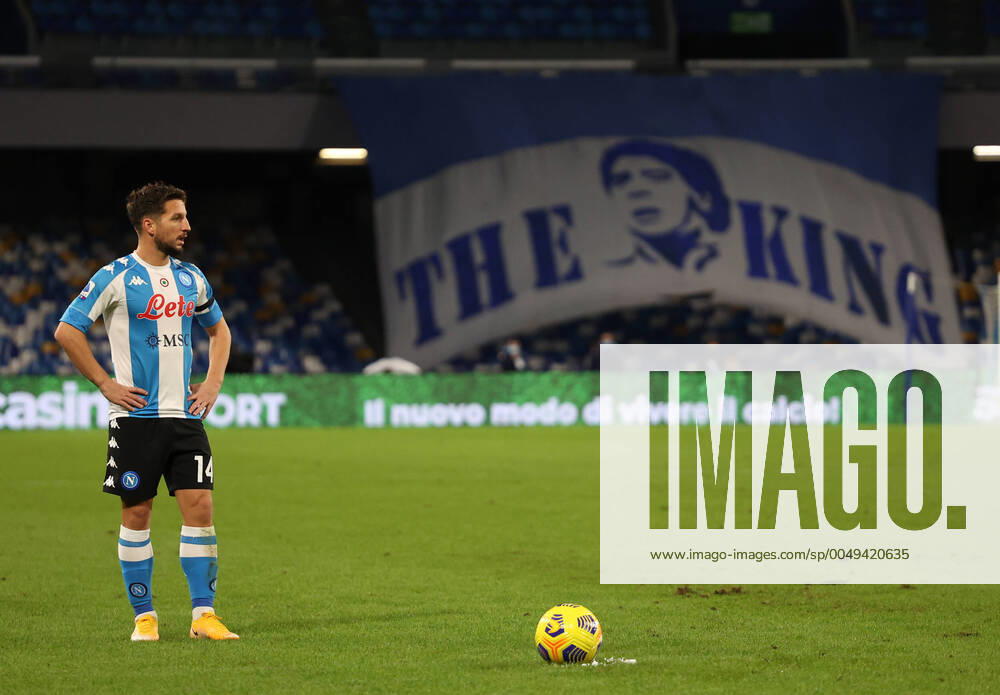KW48 Photo Alessandro Garofalo LaPresse November 29, 2020 Naples, Italy soccer Napoli vs Roma - Italian Football Championship League A TIM 2020 2021 - San Paolo stadium. In the pic: Dries Mertens Napoli