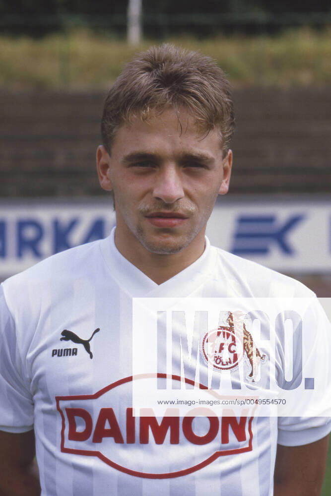 Thomas HAESSLER, Häßler, football player, 1 FC Koeln, season 1986 1987, portrait, portrait, cut single picture, single motif, team presentation 1 FC Koeln, team presentation, 15 08 1986, Â