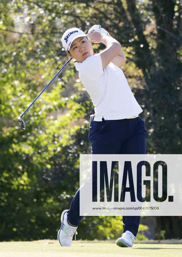 Golf: U.S. Women s Open Nasa Hataoka of Japan tees off on the 12th hole during the first round of the U.S. Women s Open at Champions Golf Club in Houston, Texas, on Dec. 10, 2020.