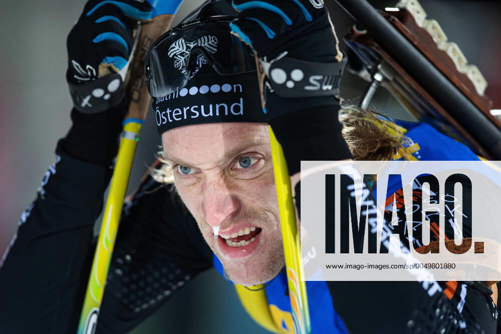 Biathlon Östersunds Torstein Stenersen after the biathlon competition ATG Sprinten, an observation competition for selection for the World Cup and IBU Cup, on December 20, 2020 in Östersund,