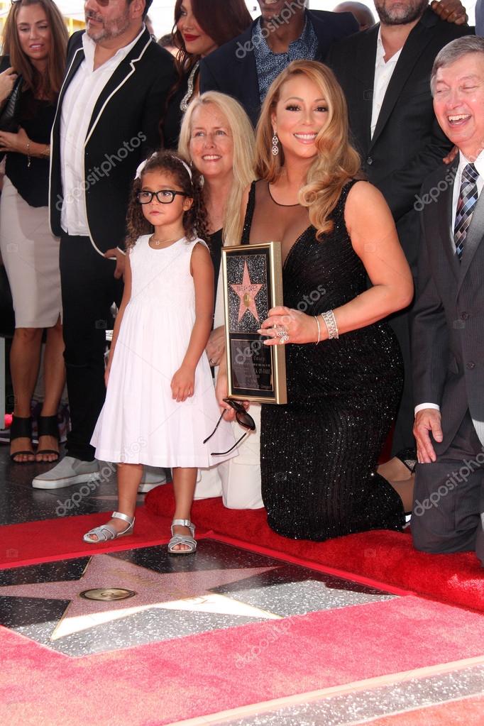 HOLLYWOOD - AUG 05: Mariah Carey, Monroe Cannon at the Mariah Carey Star on the Hollywood Walk of Fame, Hollywood, CA 08-05-15