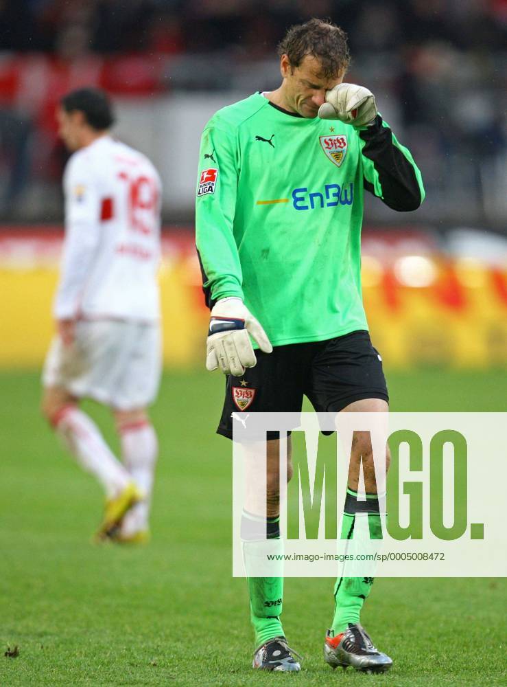 Jens Lehmann (VfB Stuttgart) o0 Einzelbild, Freisteller, Enttäuschung