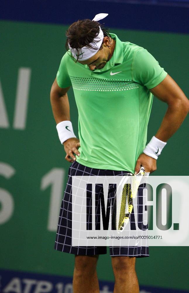 Rafael Nadal of Spain - o0 enttäuscht o00 Shanghai