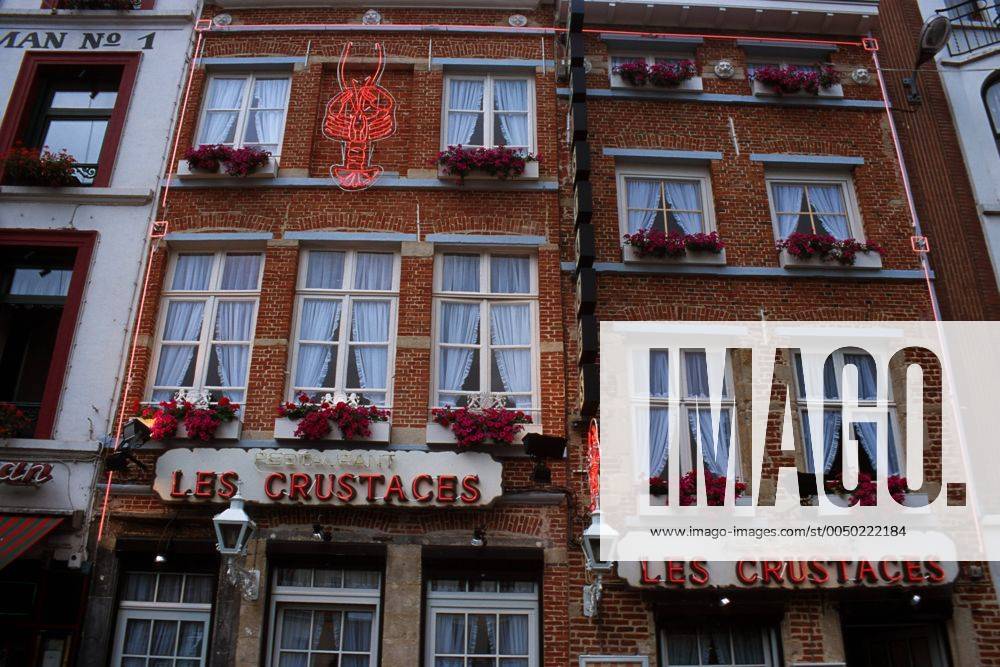 Restaurant -Les Crustaces- in Brüssel