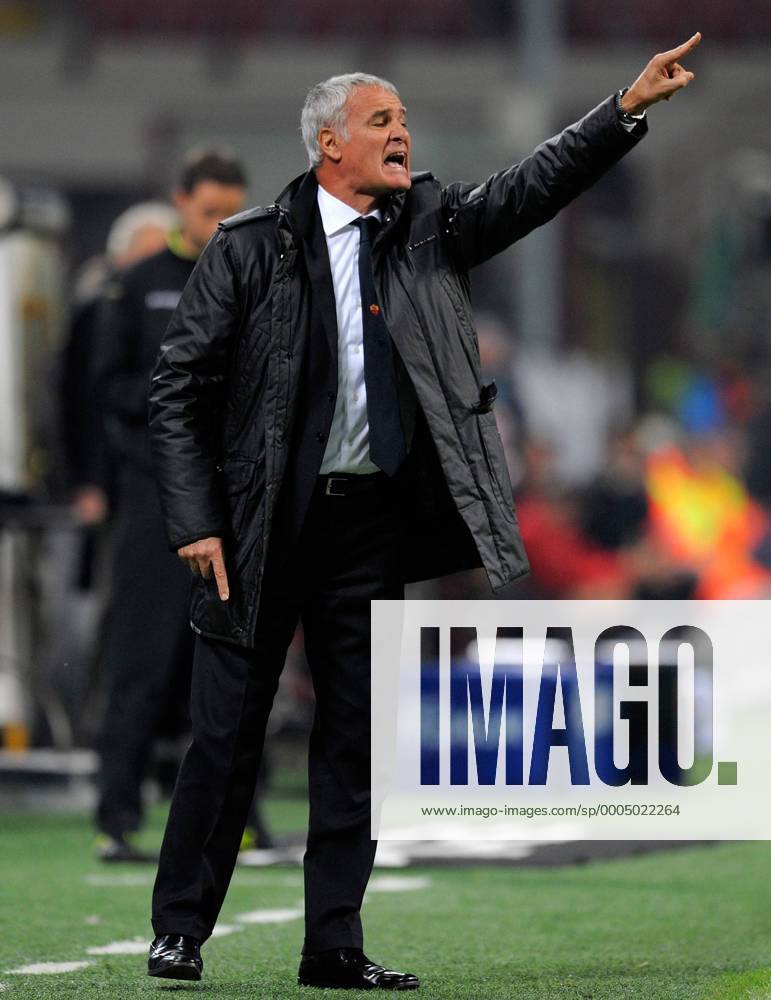 Trainer Claudio Ranieri (AS Rom) o0 Einzelbild