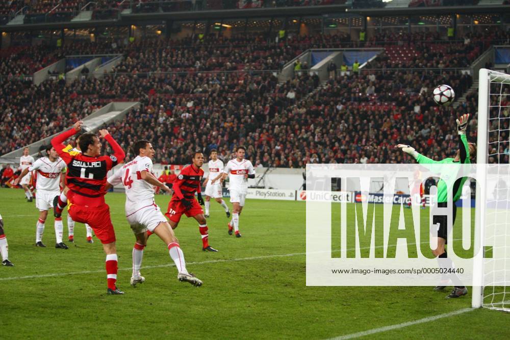 Tor zum 0:1 durch Sebastien SQUILLACI (Sevilla), VFB STUTTGART - FC SEVILLA