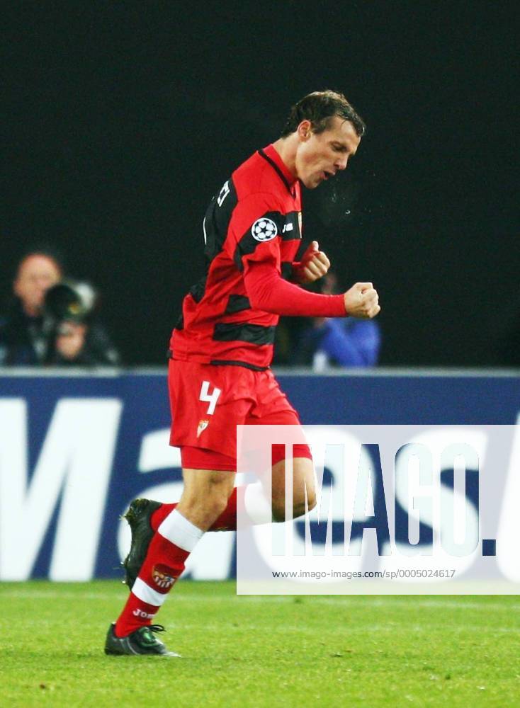 Sebastien SQUILLACI (FC Sevilla) - Torjubel o0 Jubel, Freude, Einzelbild, Freisteller