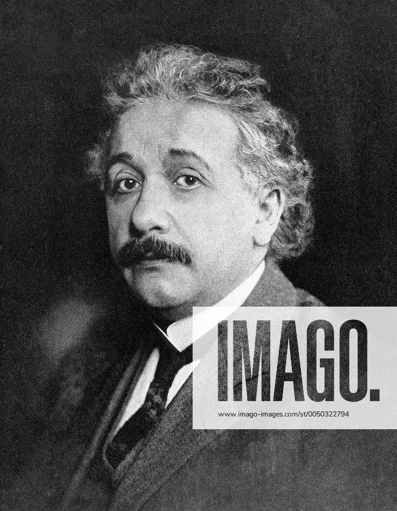 Physiker Albert Einstein (USA Nobelpreisträger)