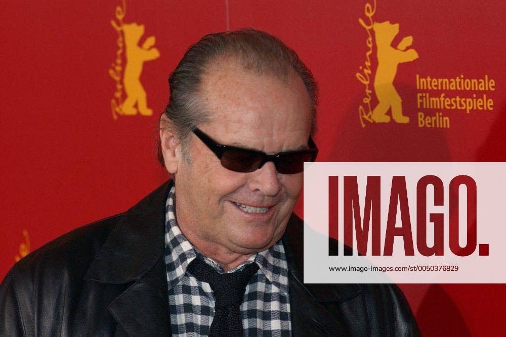 Schauspieler Jack Nicholson (USA) anlässlich der Präsentation von - Somethings Gotta Give (Was das Herz begehrt) - auf den 54. Internationalen Filmfestspielen in Berlin