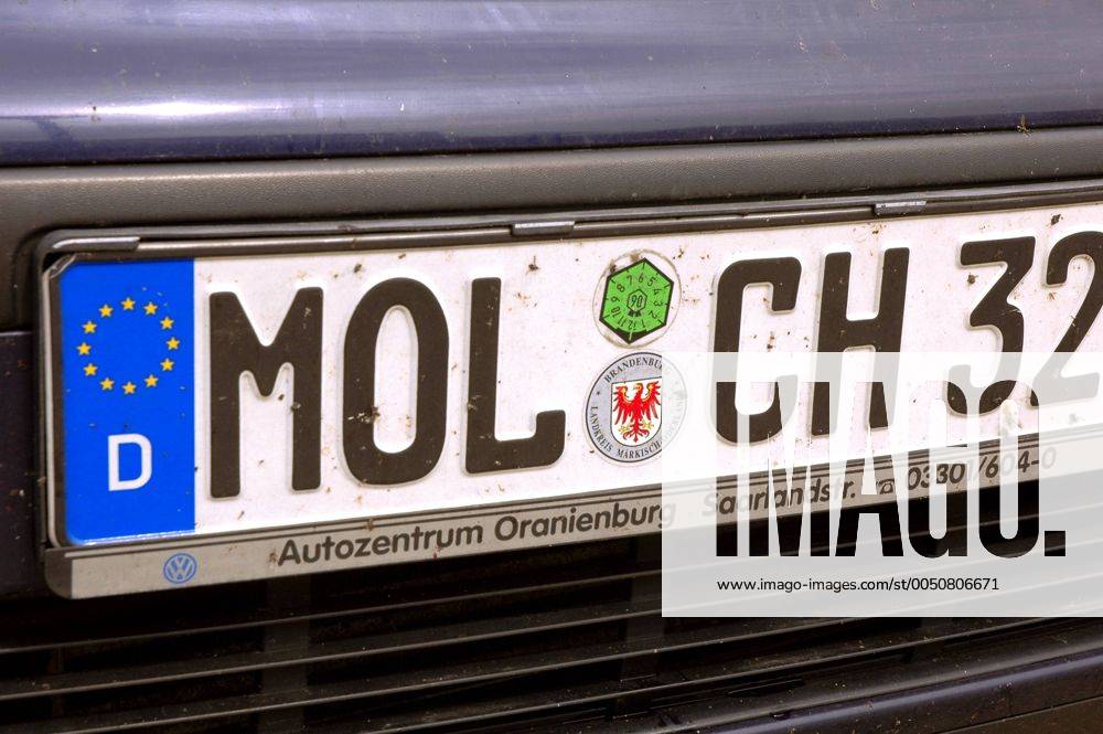 Autokennzeichen MOLCH 32